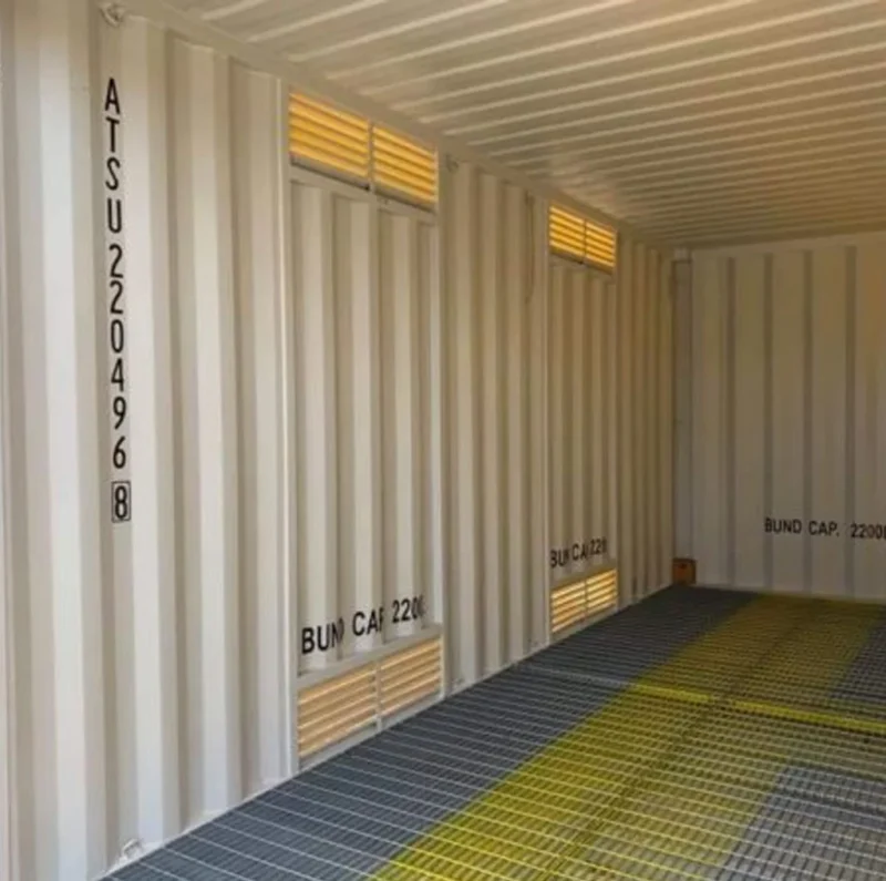 30ft x 8ft Shipping Container (One Trip) – Yellow