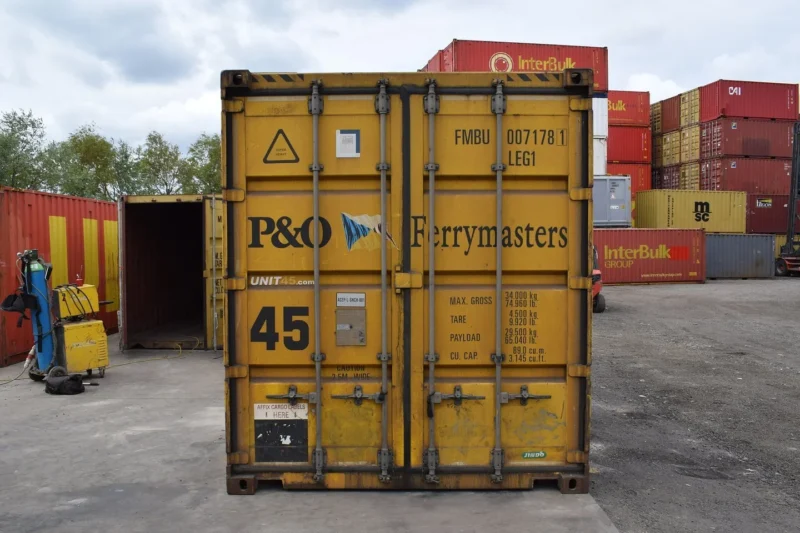 45Ft Hc Shipping Container High Cube Wind And Watertight-Cargo Worthy