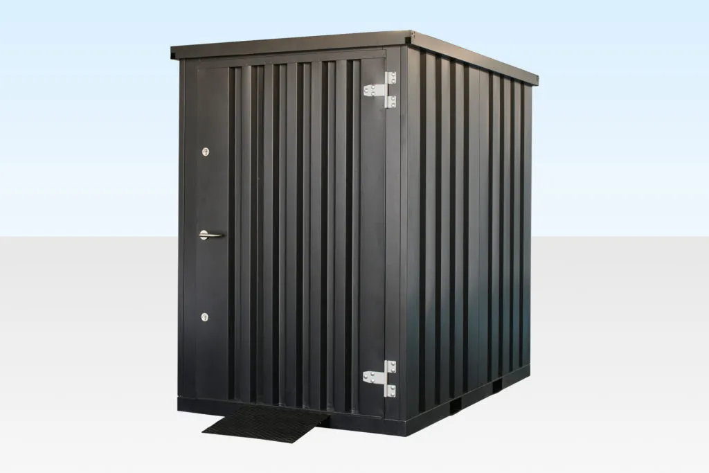 Flat Pack Metal Garden Store
