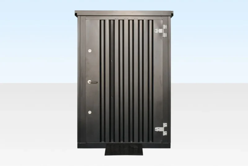 Flat Pack Metal Garden Store