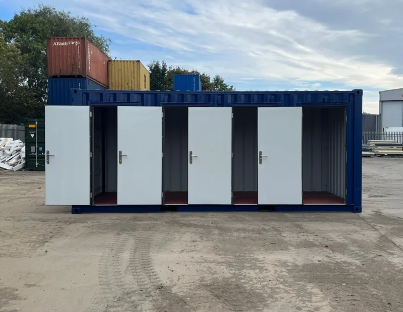 20ft Shipping Container Multi-unit Storage Solution