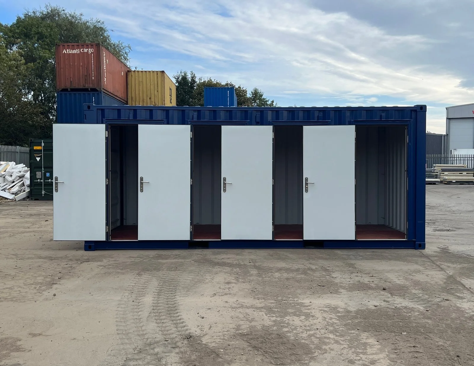 20ft Shipping Container Multi-unit Storage Solution