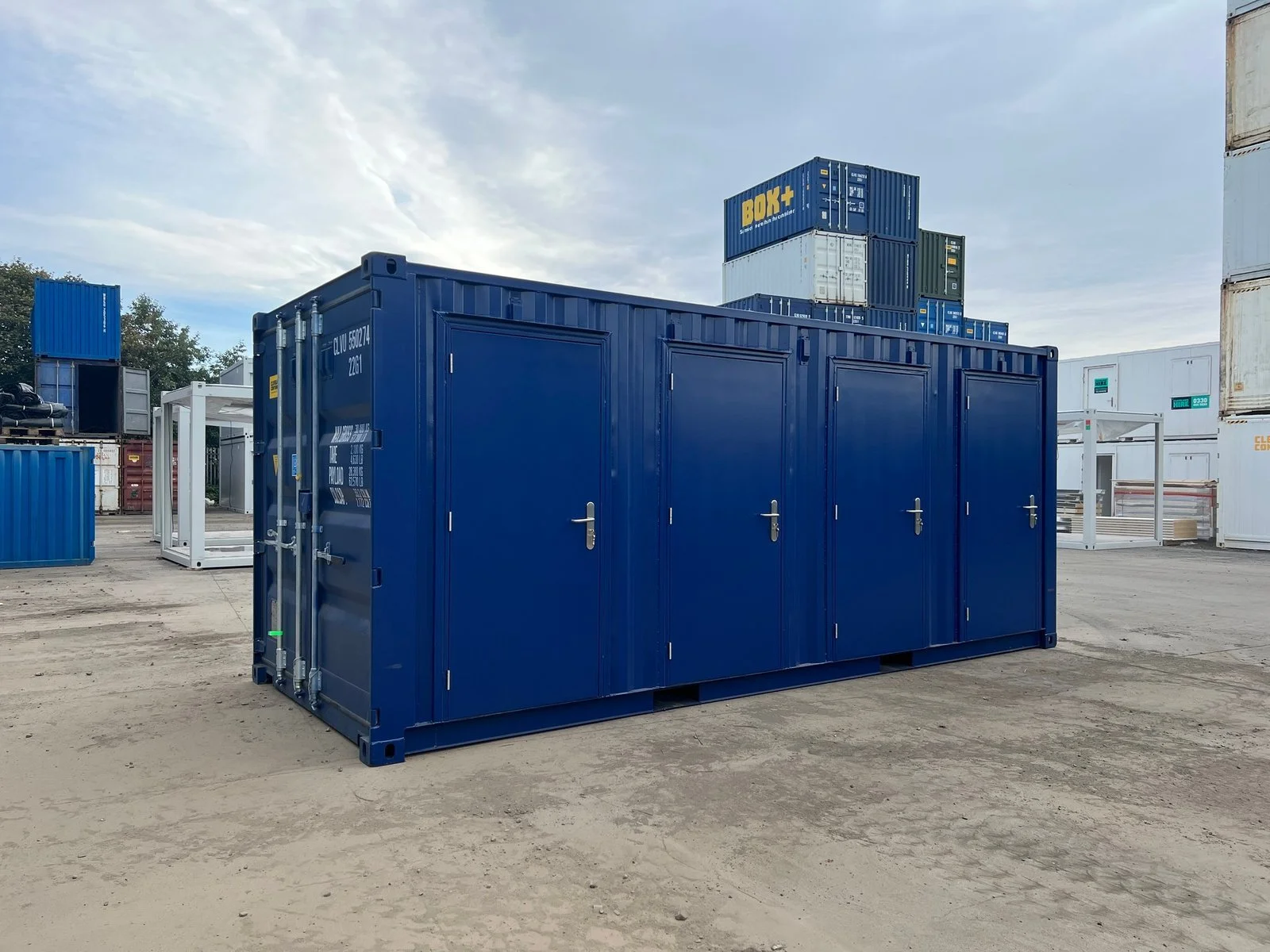 20ft Shipping Container Multi-unit Storage Solution