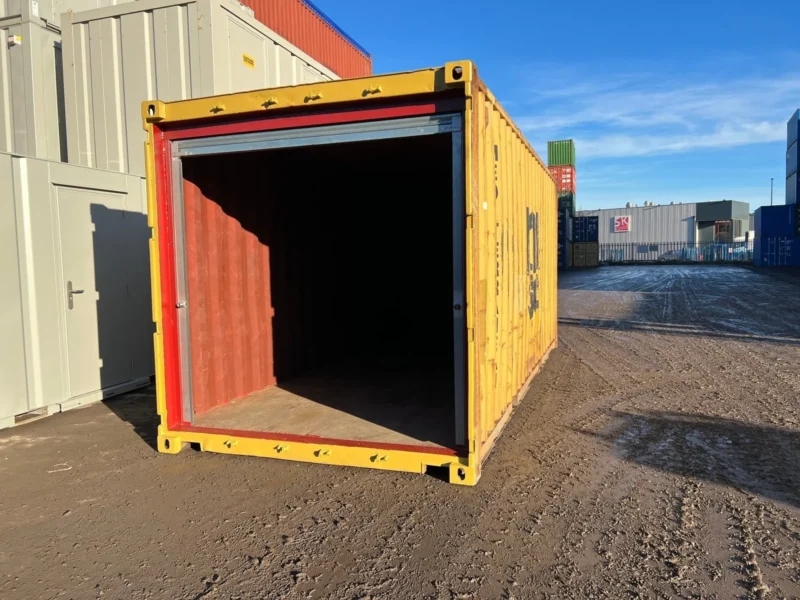20ft Shipping Container with Roller Shutter Door For Sale