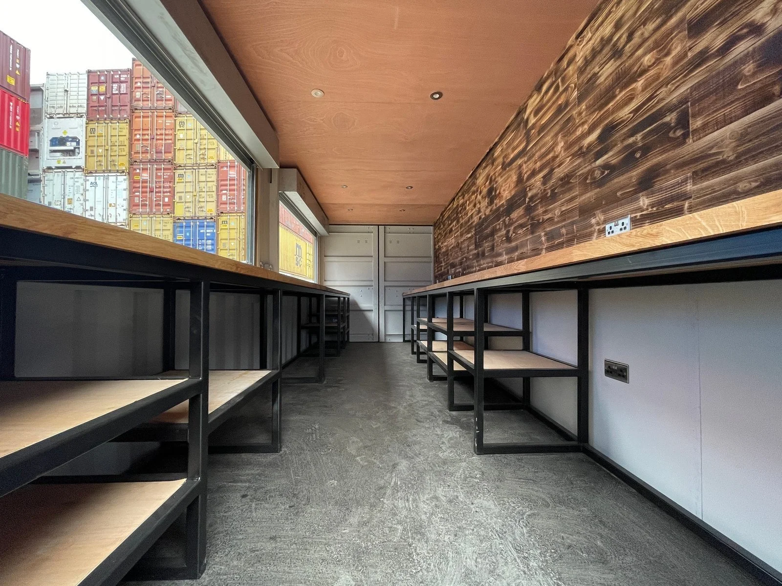 20ft Converted Container Bar – Fully Customized Outdoor Serving Unit