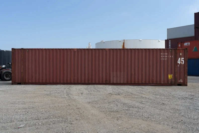 45-foot High Cube Shipping Container – Cargo-worthy
