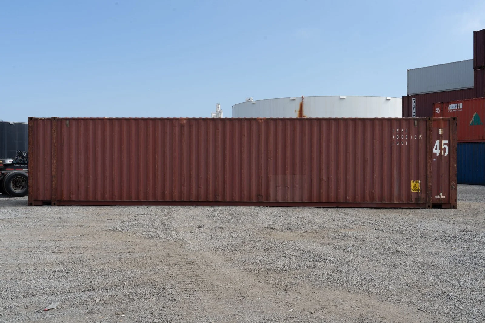 45-foot High Cube Shipping Container – Cargo-worthy