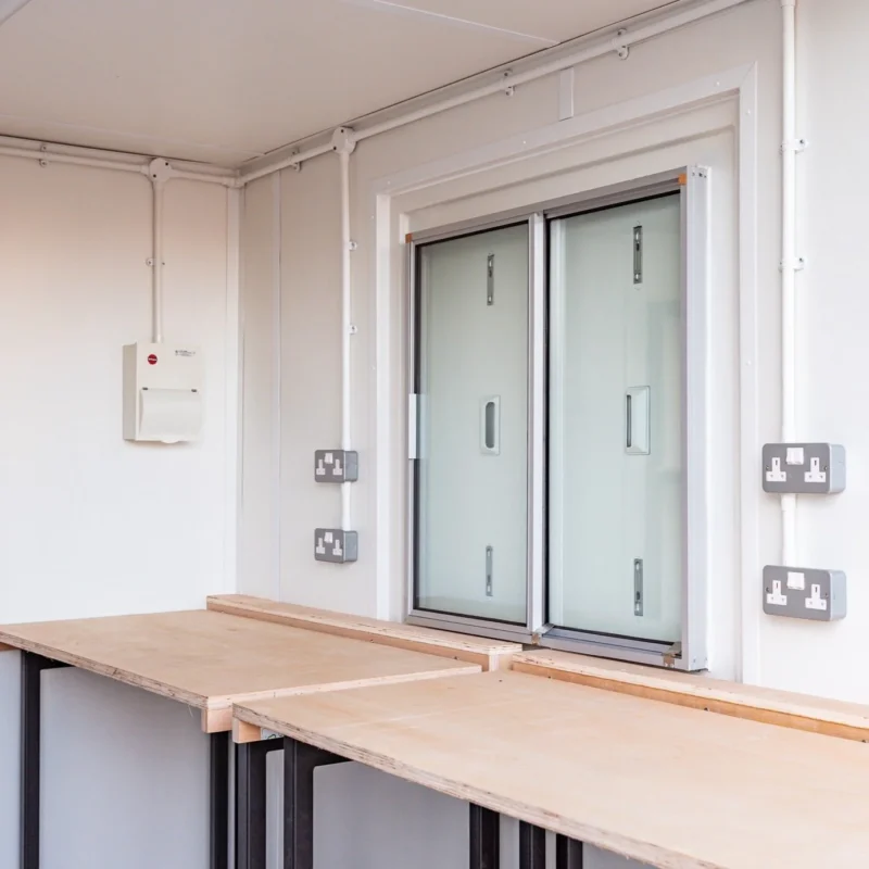 10ft Custom Workshop/Office Shipping Container