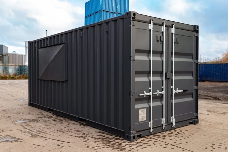 20ft Customised Container Kiosk – Fully Converted, Ready to Use