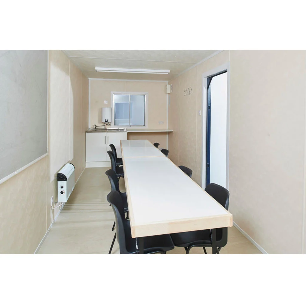 20Ft x 8Ft Steel Anti-Vandal Canteen Cabin