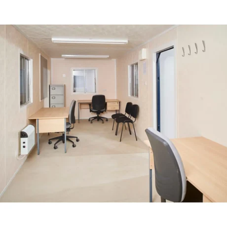 24Ft x 9Ft Steel Anti-Vandal Office Cabin