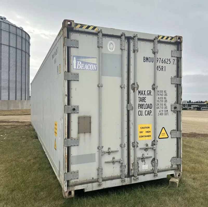 Refrigerator Container Daikon -40ft