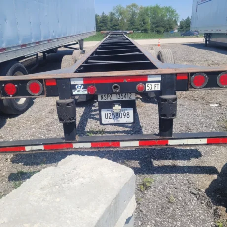 53ft Hyundai Shipping Container Chassis – 2011