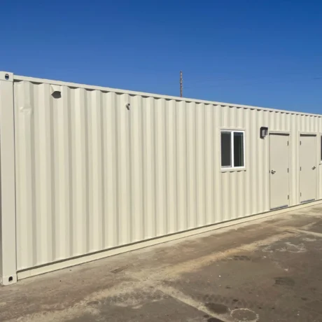 40ft Shipping Container Office with ADA Restroom