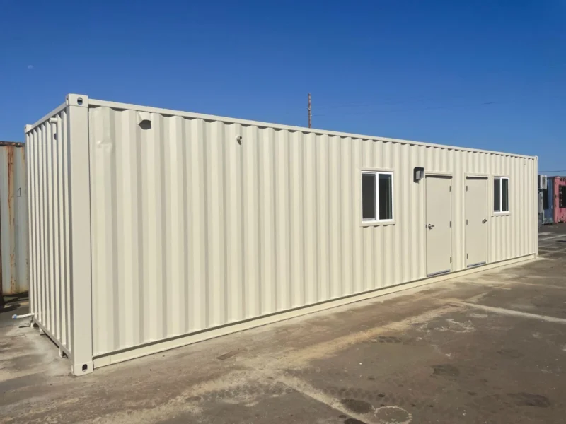 40ft Shipping Container Office with ADA Restroom