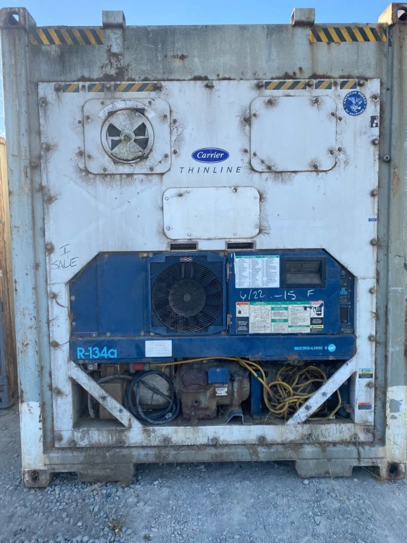 40ft Refrigerated Shipping Container – With Custom Side Door Access