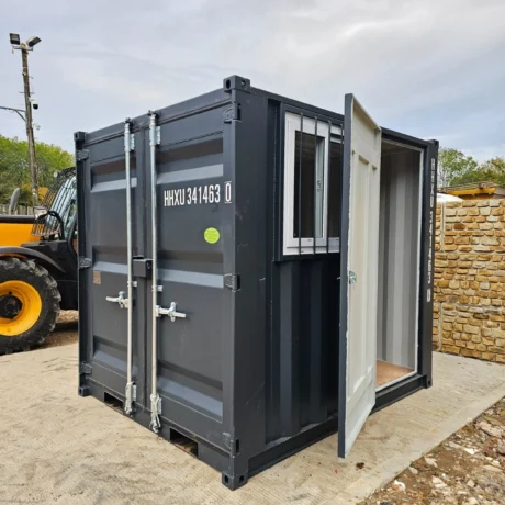 8′ Shipping Container Site Safe Lock Up Box Toolbox 8ft Workshop Shed Office