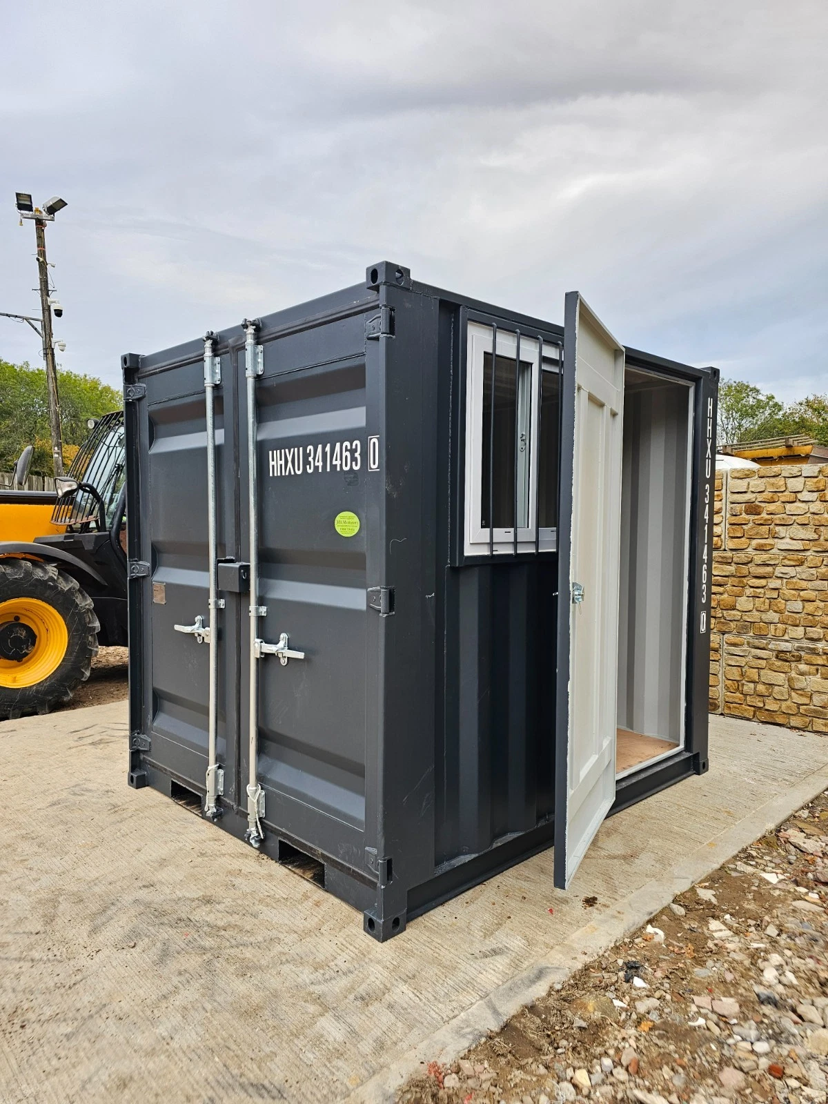 8′ Shipping Container Site Safe Lock Up Box Toolbox 8ft Workshop Shed Office