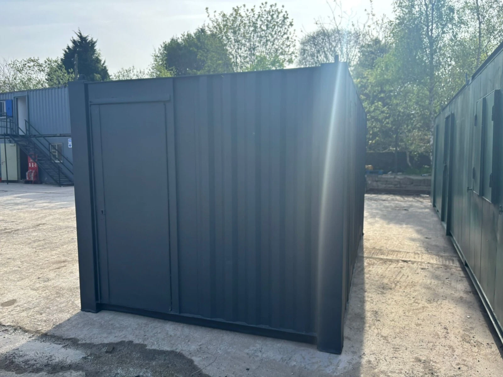 20ft Anti Vandal Office canteen with partition any colour