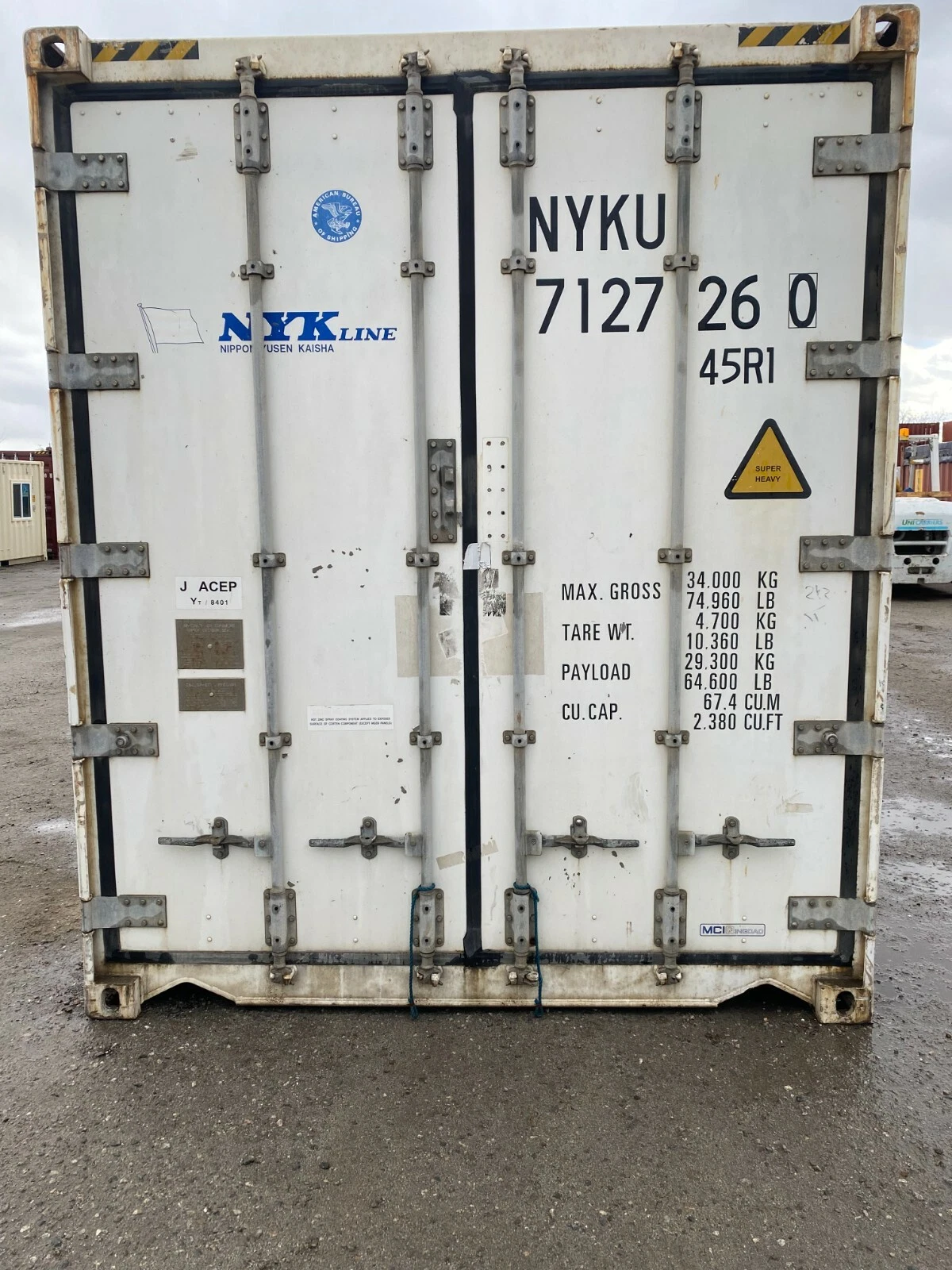 40′ Reefer Container (Non Working)