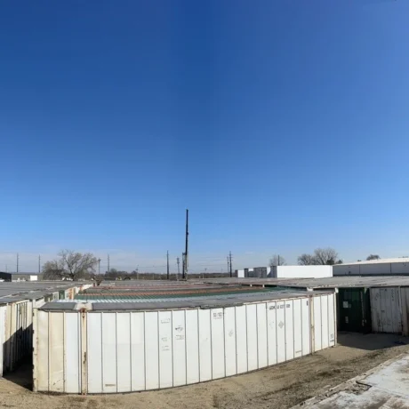 53ft High Cube Shipping Container – Galvanized Aluminum