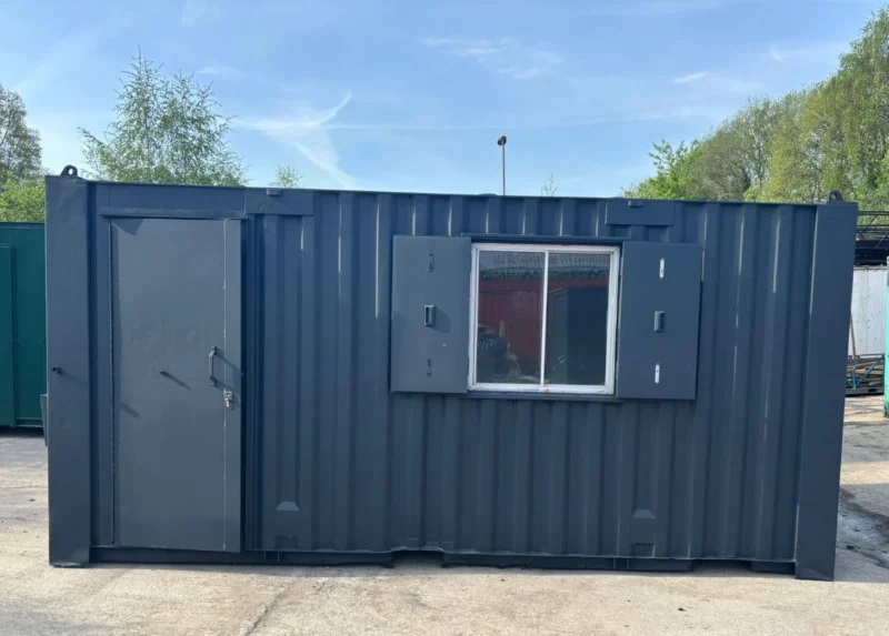 20ft Anti Vandal Office canteen with partition any colour