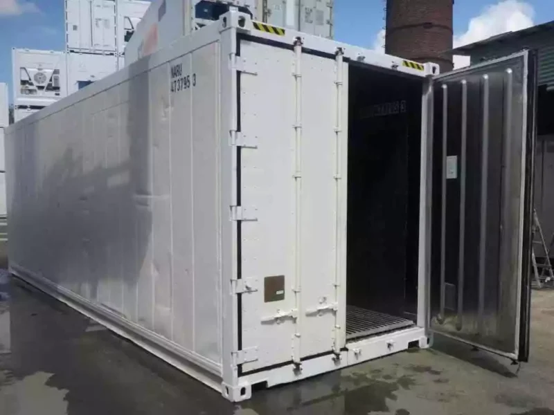 30 Feet Freezer Container Customized Mobile Cold Storage Cell Container / Reefer