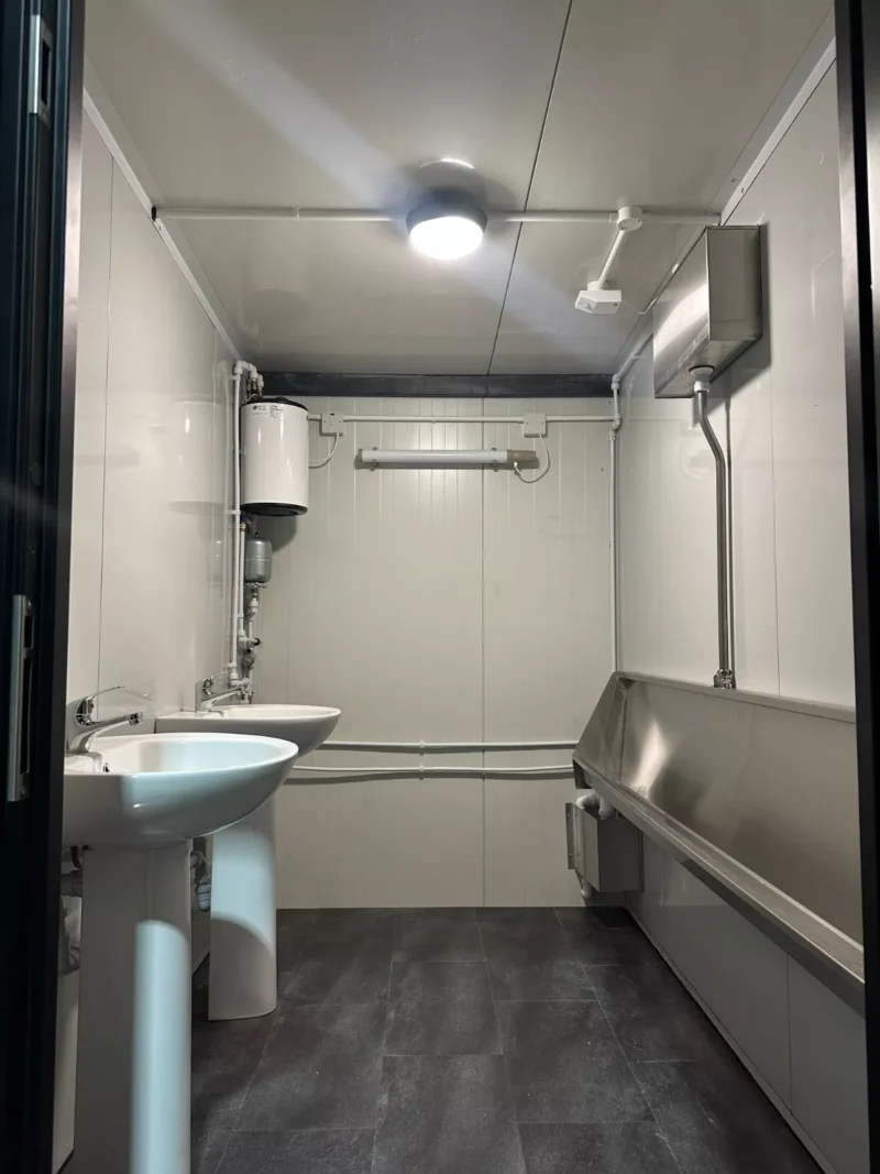 Triple Toilet Unit (Can be customized)