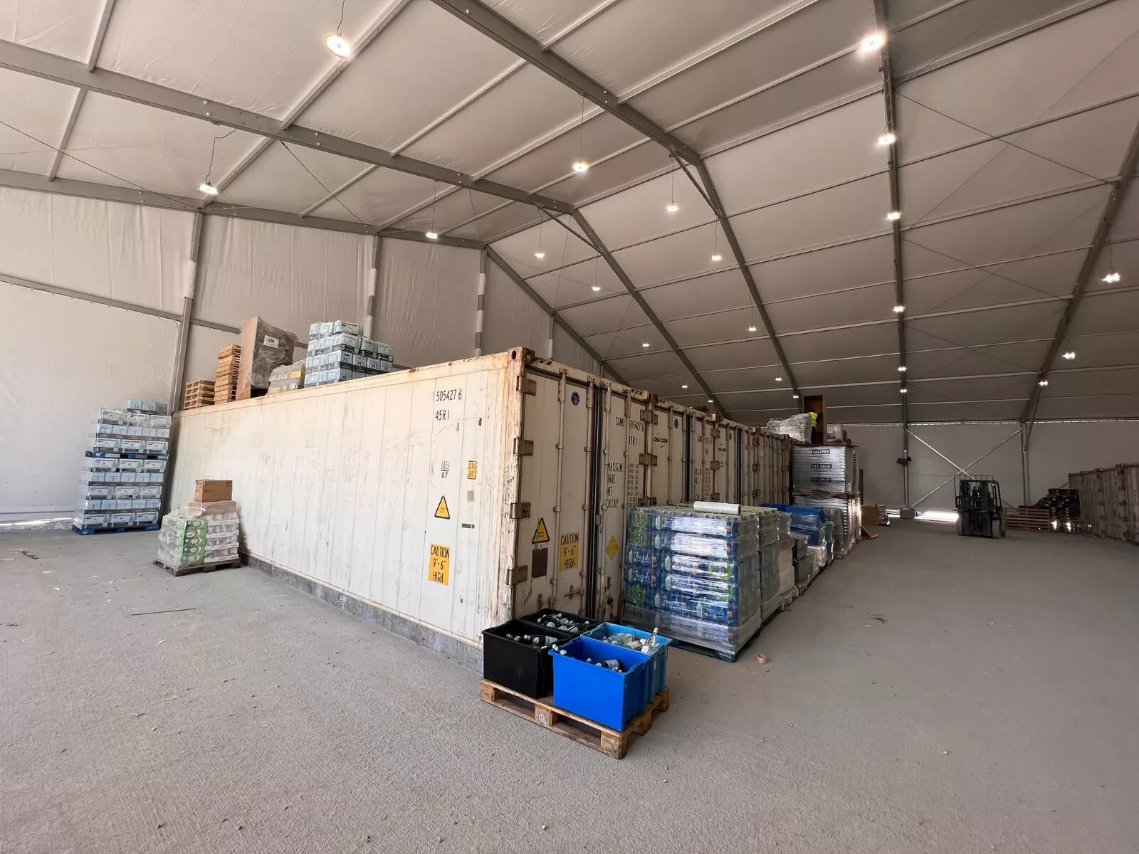 40Ft High Cube Refrigerated Storage Container Carrier Primeline YOM