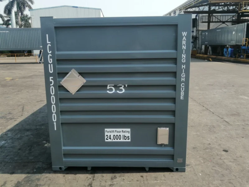 53-foot High Cube Shipping Container – One-Trip