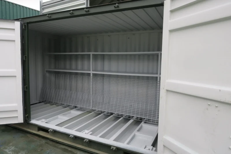 Shipping Containers 20 ft Bunded stores conversions