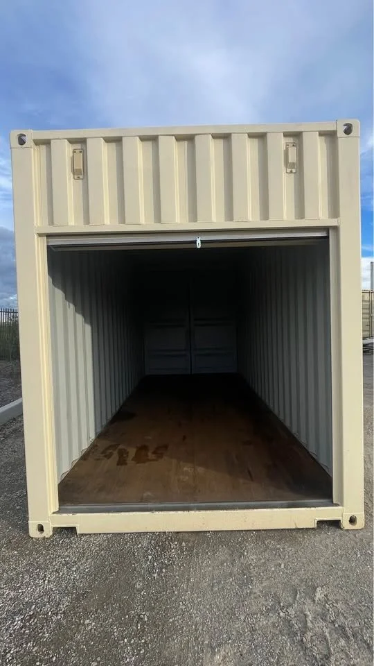 20ft HC Shipping Container with Rollup Door – Extra Height, Secure & Easy Access