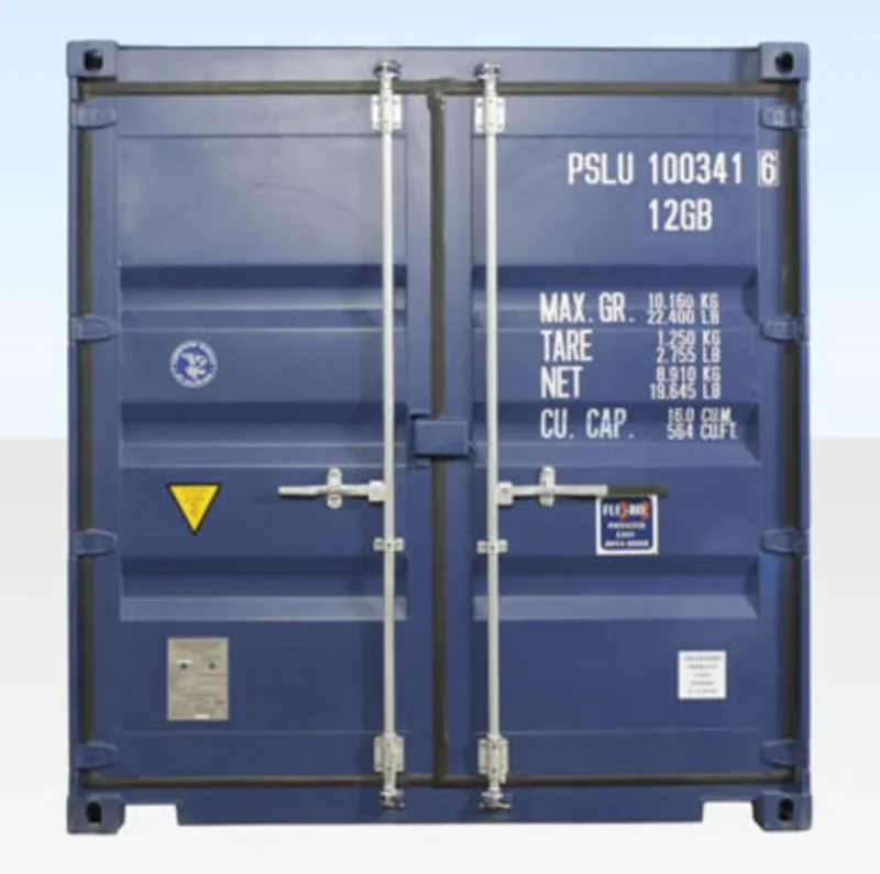 10Ft X 8Ft Shipping Container (One trip) – Blue