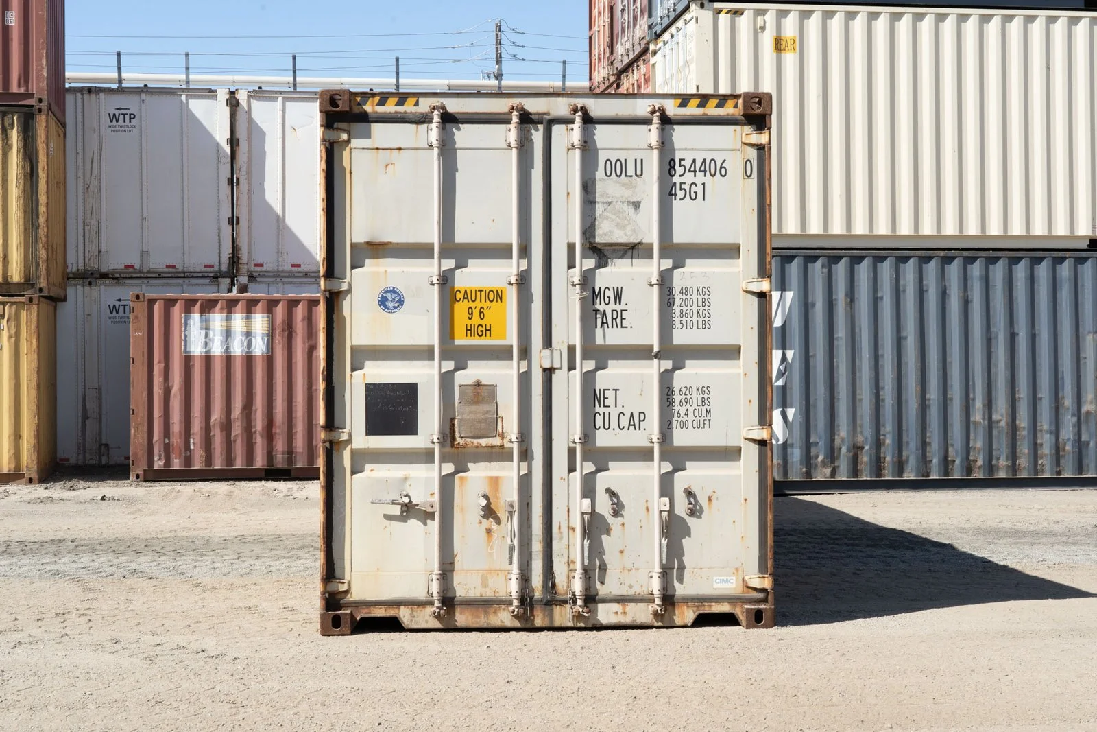 40ft High Cube Shipping Container – Storage-Class