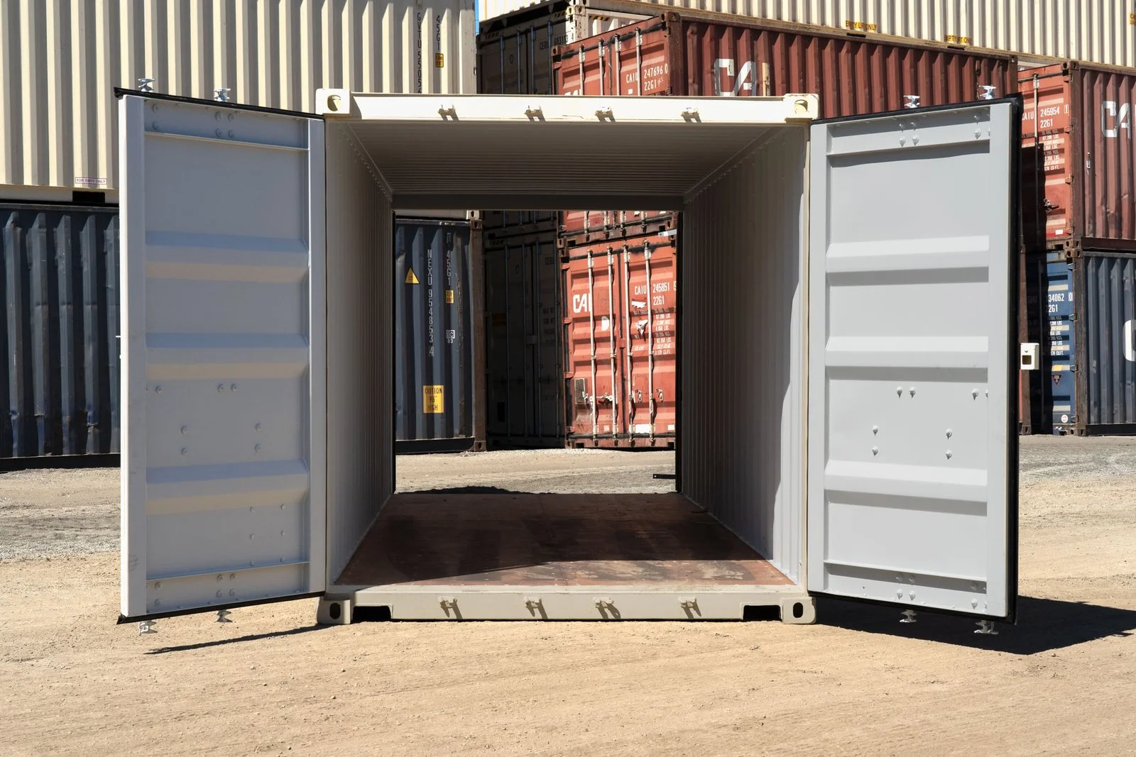 20-foot Double Door Shipping Container