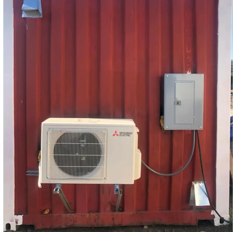 20 ft Insulated Shipping container Greenhouse